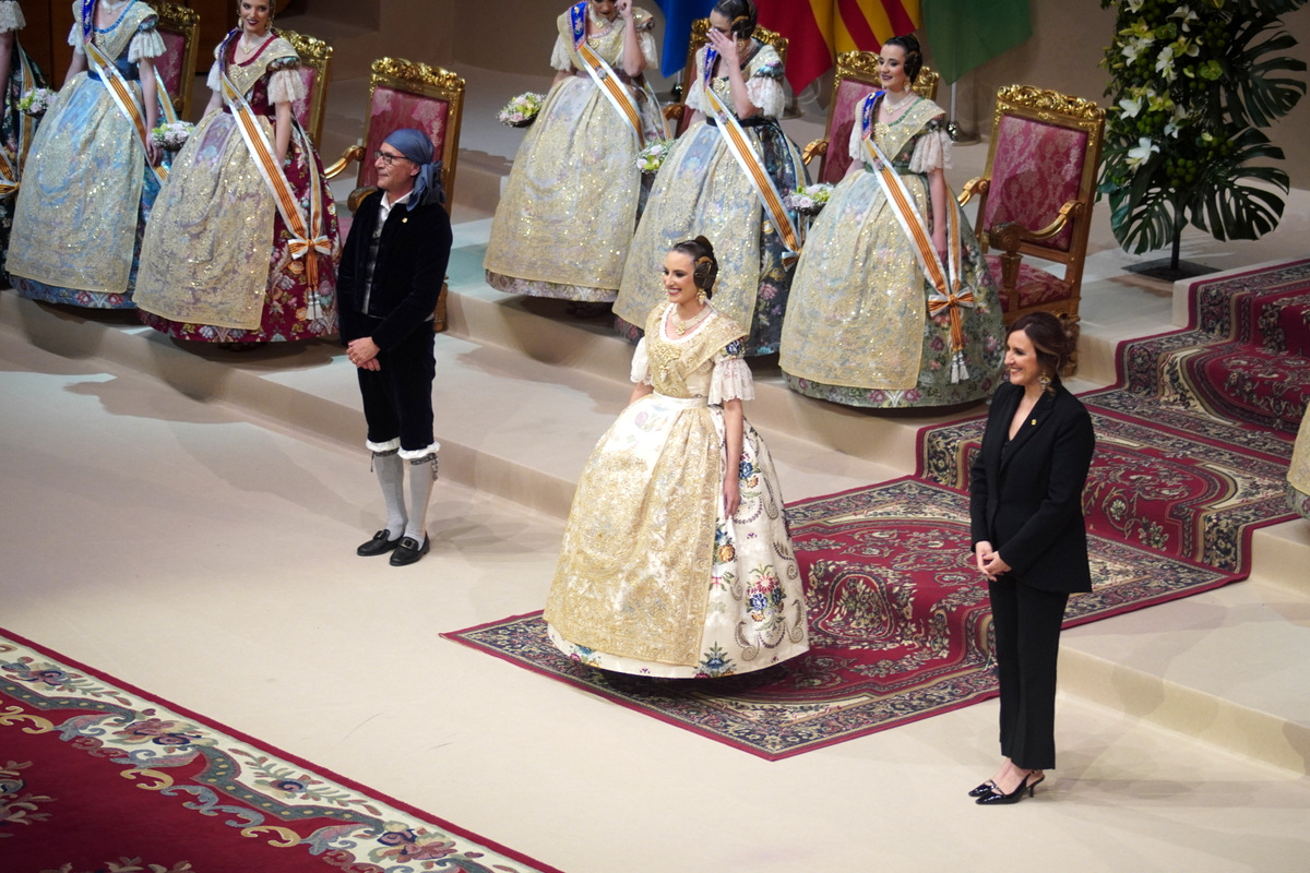 Exaltación de María Estela Arlandis como Fallera Mayor de Valencia 2024